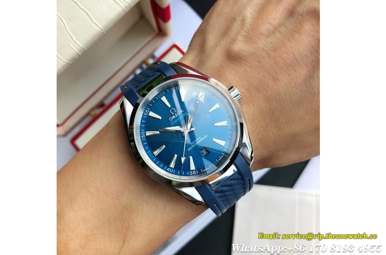 Bracelet 150M SS Aqua MY8215+Free 41mm Blue Terra GDF Dial 0120